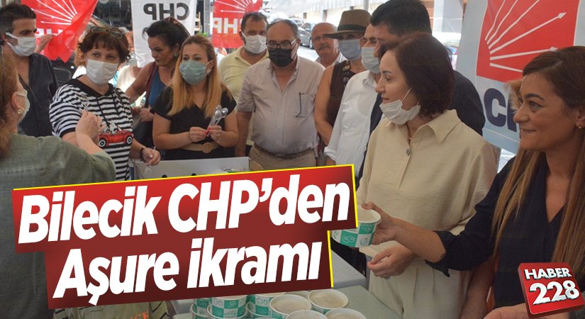 Bilecik CHP’den aşure ikramı