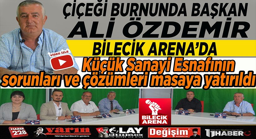 Başkan Ali Özdemir Bilecik Arena’da