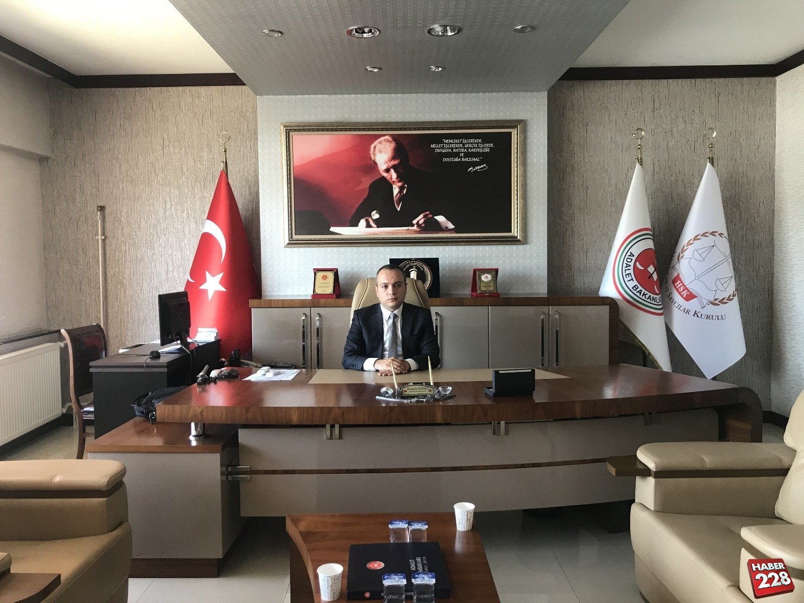 Bozüyük Başsavcısı Mustafa Bükme göreve başladı