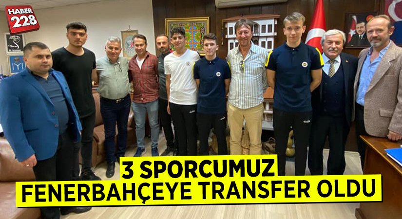 3 atletizm sporcusu Fenerbahçe’ye transfer oldu