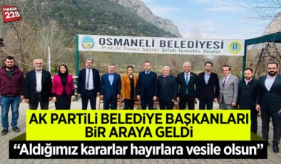 AK Partili Belediye Başkanları bir araya geldi