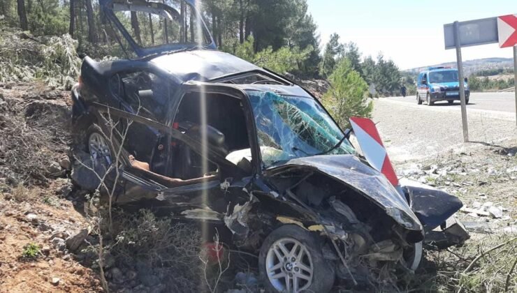 Bilecik’te otomobilin devrildiği kazada 5 kişi yaralandı