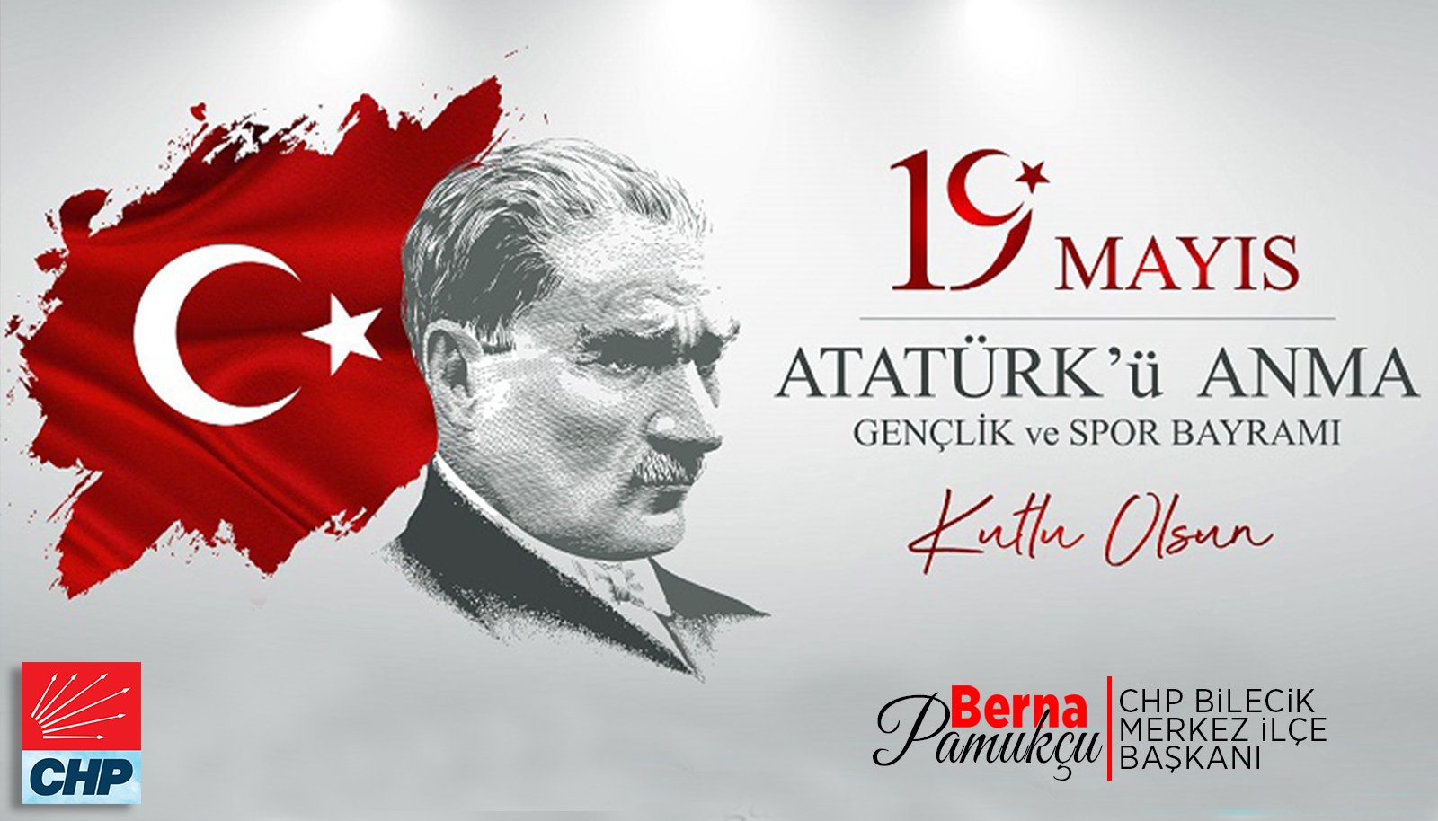 Başkan Berna Pamukçu’nun 19 Mayıs Atatürk’ü Anma, Gençlik ve Spor Bayramı Mesajı