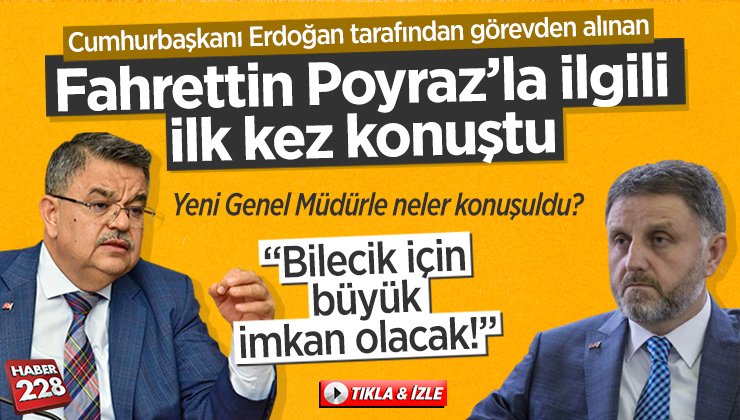 Milletvekili Selim Yağcı, Fahrettin Poyraz’la ilgili ilk kez konuştu