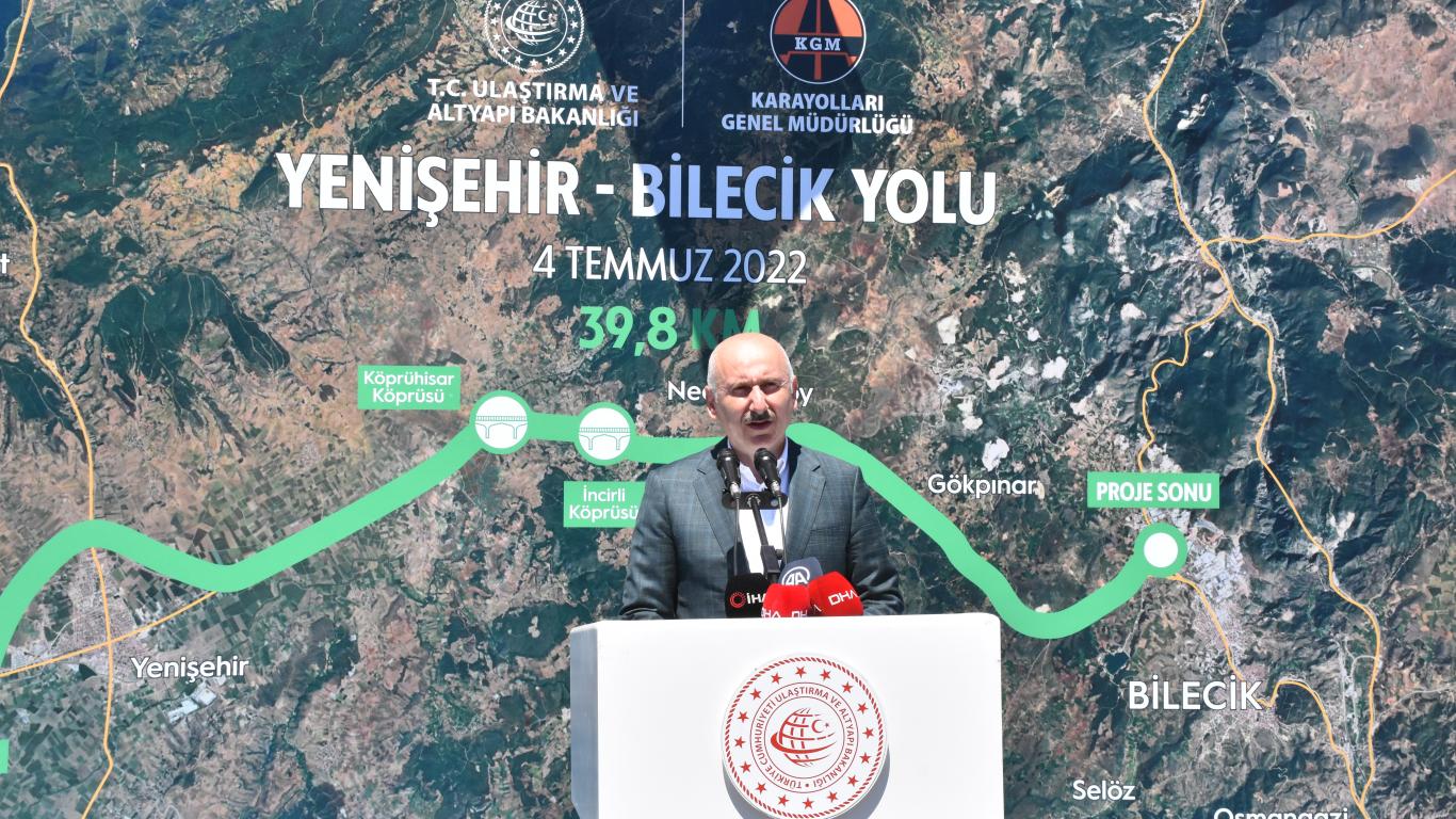Bakan Karaismailoğlu: “Yenişehir yolu 2022 yılı sonuna kadar tamamlanacak”